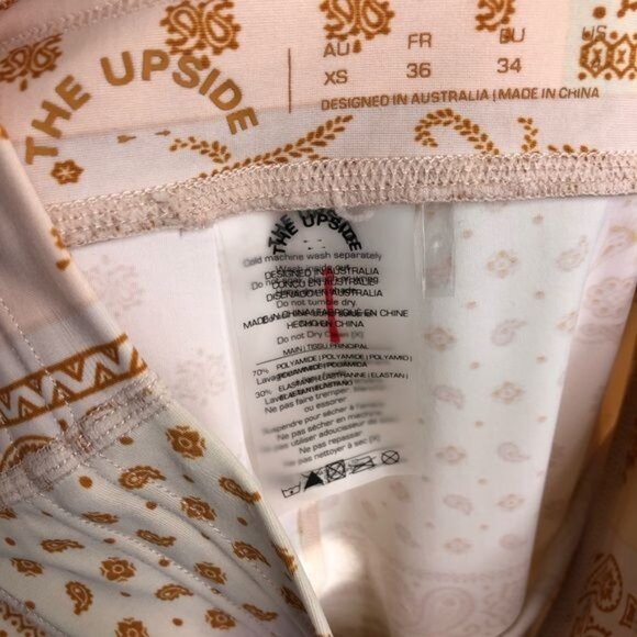 The Upside Carmen Bandana Leggings Athleisure Southwest Western Anthropologie - Picture 11 of 11